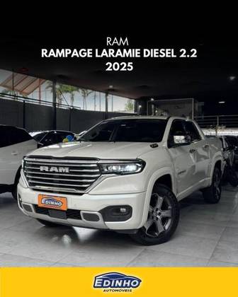 RAM RAMPAGE 2.2 TURBO DIESEL LARAMIE 4X4 AUTOMÁTICO